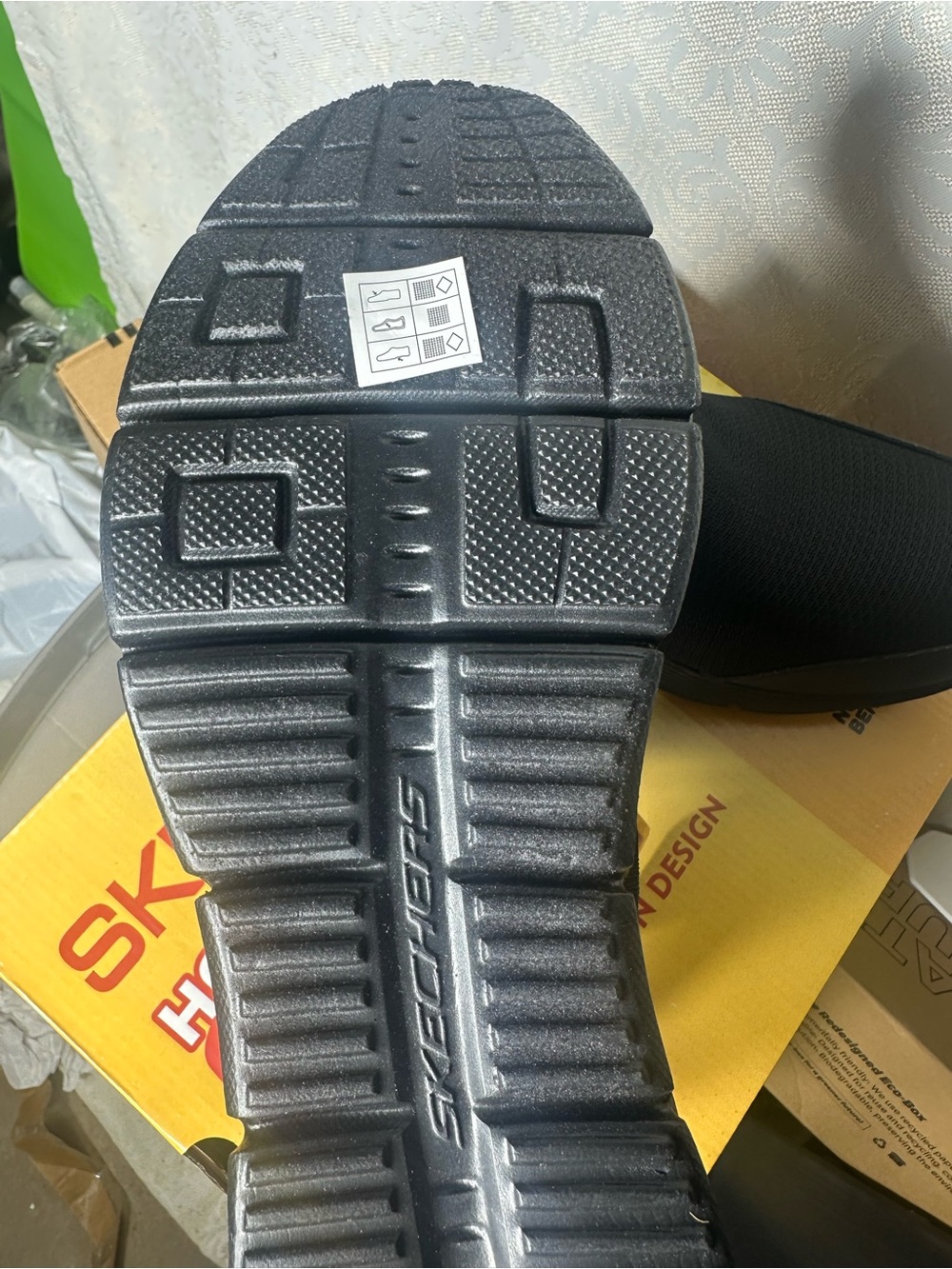 Skecher’s Men’s Hands Free Swift Fit Equalizer 4.0 Black Size 12 - Picture 5 of 7